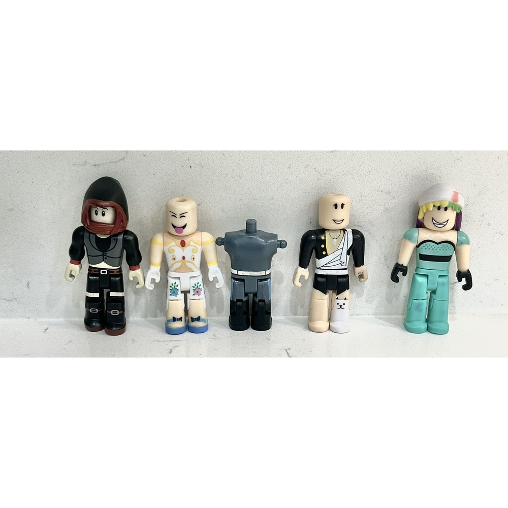 Lot of 5 Roblox figures Loose Action Toy